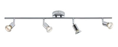 Picture of 4 SPOT TRACK GU10 CHROME
GU10 LAMP LED COMPATIBLE