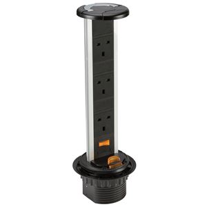 Picture of SK006
POP UP SOCKET IP54 3 X 13A DUAL USB CHARGER
BLACK INSERT