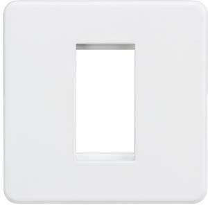 Picture of 1 GANG EURO MODULAR GRID PLATE
MATT WHITE