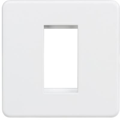 Picture of 1 GANG EURO MODULAR GRID PLATE
MATT WHITE