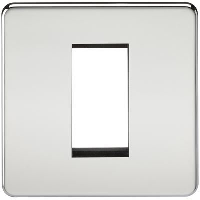 Picture of 1 GANG EURO MODULAR GRID PLATE
1 GANG POLISHED CHROME