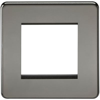 Picture of 2 GANG EURO MODULAR GRID PLATE
2 GANG BLACK NICKEL