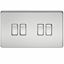 Picture of 4GANG 2WAY  SWITCH  SCREWLESS FLAT PLATE
POLISHED CHROME