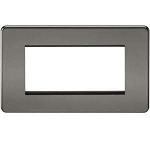 Picture of 3/4 GANG EURO MODULAR GRID PLATE
3/4 GANG BLACK NICKEL