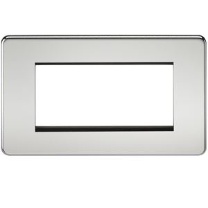 Picture of 3/4 GANG EURO MODULAR GRID PLATE
3/4 GANG POLISHED CHROME