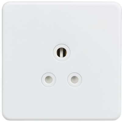 Picture of 5 AMP SOCKET SCREWLESS FLAT PLATE
MATT WHITE