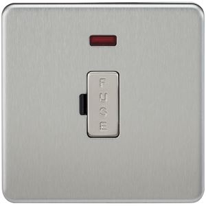 Picture of UNSWITCHED SPUR  C/W NEON SCREWLESS  PLATE
BRUSHED CHROME