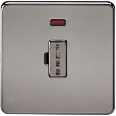 Picture of UNSWITCHED SPUR  C/W NEON SCREWLESS  PLATE
BLACK NICKEL