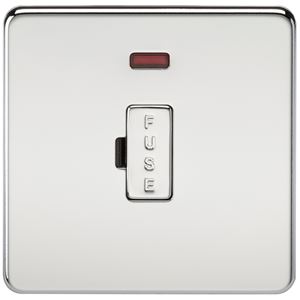 Picture of UNSWITCHED SPUR  C/W NEON SCREWLESS  PLATE
POLISHED CHROME