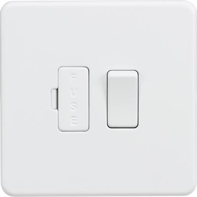 Picture of SWITCHED SPUR   SCREWLESS  PLATE
MATT WHITE