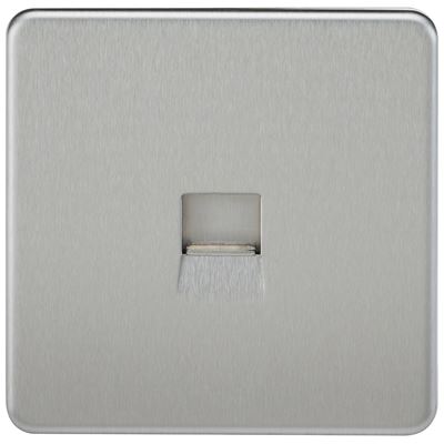 Picture of 1 GANG BT MASTER SCREWLESS FLAT PLATE
BRUSHED CHROME