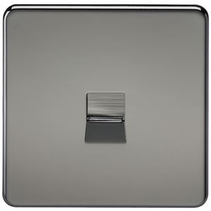 Picture of 1 GANG BT MASTER SCREWLESS FLAT PLATE
BLACK NICKEL