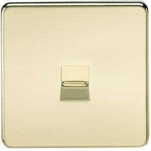 Picture of 1 GANG BT MASTER SCREWLESS FLAT PLATE
POLISHED BRASS