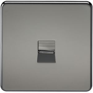 Picture of 1 GANG BT SLAVE SCREWLESS FLAT PLATE
BLACK NICKEL