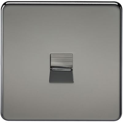 Picture of 1 GANG BT SLAVE SCREWLESS FLAT PLATE
BLACK NICKEL