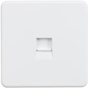 Picture of 1 GANG BT SLAVE SCREWLESS FLAT PLATE
MATT WHITE