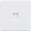 Picture of 1 GANG BT SLAVE SCREWLESS FLAT PLATE
MATT WHITE