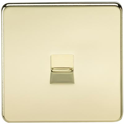 Picture of 1 GANG BT SLAVE SCREWLESS FLAT PLATE
POLISHED BRASS