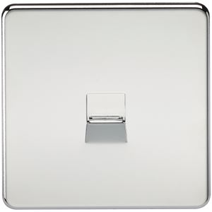 Picture of 1 GANG BT SLAVE SCREWLESS FLAT PLATE
POLISHED CHROME