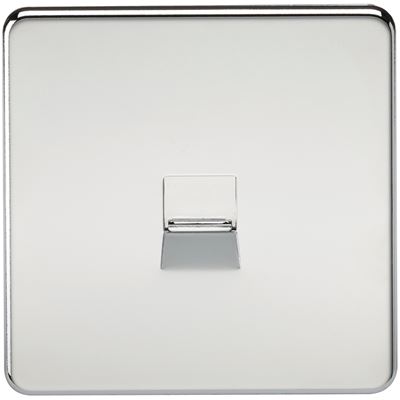 Picture of 1 GANG BT SLAVE SCREWLESS FLAT PLATE
POLISHED CHROME
