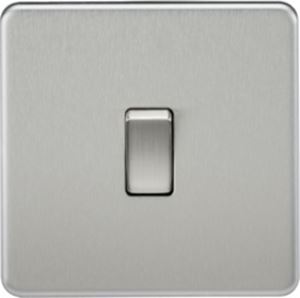 Picture of 20A DP  SWITCH SCREWLESS FLAT PLATE
BRUSHED CHROME