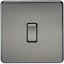 Picture of 20A DP  SWITCH  SCREWLESS FLAT PLATE
BLACK NICKEL