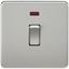 Picture of 20A DP  SWITCH  C/W NEON SCREWLESS FLAT PLATE
BRUSHED CHROME