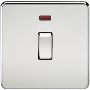 Picture of 20A DP  SWITCH  C/W NEON SCREWLESS FLAT PLATE
POLISHED CHROME
