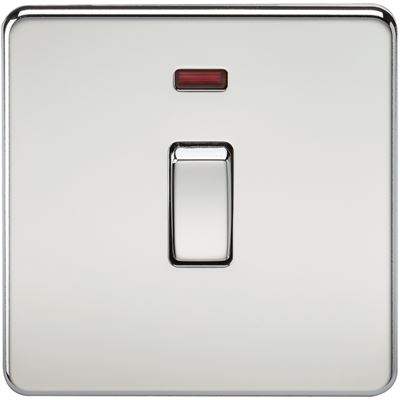 Picture of 20A DP  SWITCH  C/W NEON SCREWLESS FLAT PLATE
POLISHED CHROME