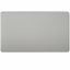 Picture of 2 GANG BLANK PLATE  FLAT PLATE
BRUSHED CHROME