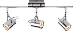 Picture of NSP3C   3 SPOT TRACK GU10 BRIGHT CHROME
C/W GU10 LAMP LED COMPATIBLE