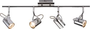 Picture of NSP4C   4 SPOT TRACK GU10 BRIGHT CHROME
C/W GU10 LAMP LED COMPATIBLE