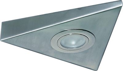 Picture of BRUSHED CHROME UNDERCUPBOARD FITTING
C/W TRIANGLE LOW VOLTAGE