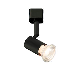 Picture of BLACK ROUND GU10 TRACK SPOT LIGHT
MAINS TRACK