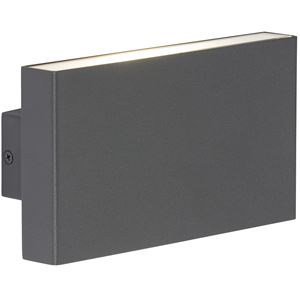 Picture of INDOOR/OUTDOOR WALL LIGHT METAL 2 X 8W LEDANTHRACITE 450LUMEN 3000KKNIGHTSBRIDGE