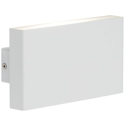 Picture of INDOOR/OUTDOOR WALL LIGHT METAL 2 X 8W LEDWHITE 450LUMEN 3000KKNIGHTSBRIDGE