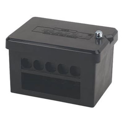 Picture of 100amp 6way SP Connection BoxHenley block