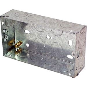 Picture of 2gang 35mm Metal Socket Box