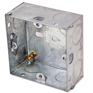 Picture of 1gang 25mm Metal Socket Box