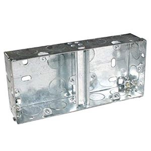 Picture of Dual 25mm Metal Socket Box