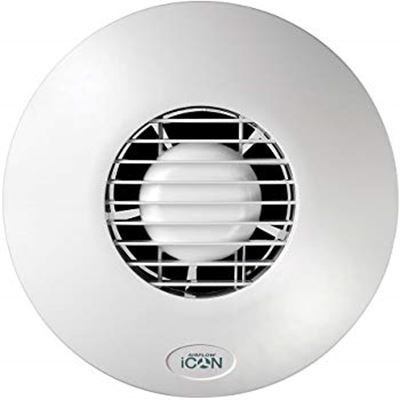 Picture of 4" Mixed centrifugal/axial fan  Low voltage
Unique iris shutter; prevents back draughts
operates silently.
72683801