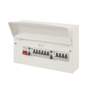 Picture of 10way Loaded Board c/w 10MCBS 2RCD