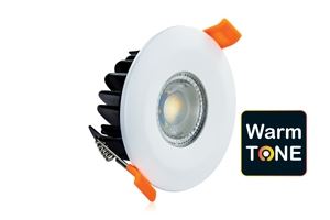 Picture of WARMTONE 6W DOWNLIGHT FIRE RATED 2200K-3000K
450LM DIM TO 75LM CUT OUT 70MM DEPTH 50MM
IP65     SHALLOW
INTEGRAL