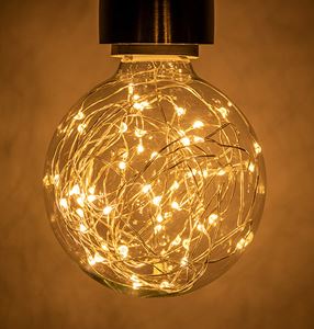 Picture of 1.7W WARM WHITE LED FUNKY FILAMENT GLOBE 1.7W ES
NON DIMMABLE 