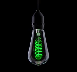 Picture of 4W GREEN LED FUNKY FILAMENT 110V - 240V
NON DIMMABLE SUITABLE FOR EXTERNAL USE