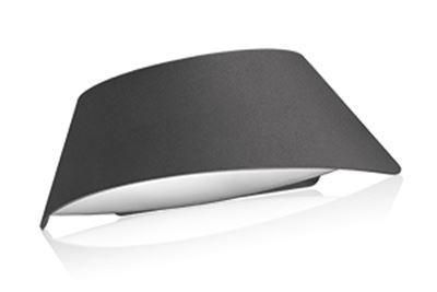 Picture of VISTALUX  IP65 9W 3000K 400 LUM
DARK GREY 236 X 68 X 75MM
OUTDOOR FITTING INTEGRAL