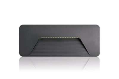 Picture of PATHLUX BRICK IP65 3W 3000K 150LUM
DARK GREY 210 X 30 X 85
OUTDOOR FITTING INTEGRAL