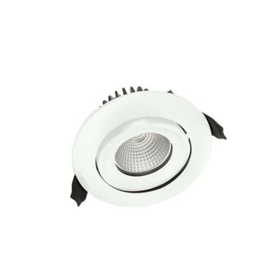 Picture of LUXFIRE  FIRE RATED TILTABLE  92MM CUT OUT
11W DIMMABLE WARM WHITE  IP65 850LM
INTEGRAL