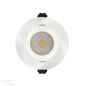 Picture of LUXFIRE  FIRE RATED TILTABLE  92MM CUT OUT
11W DIMMABLE COOL WHITE  IP65 850LM
INTEGRAL