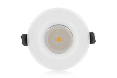 Picture of 9W INTERGRATED LED DOWNLIGHT WHITE
COOL WHITE DIMMABLE 640 LUMEN 55DEG
INTEGRAL CUT OUT 70MM